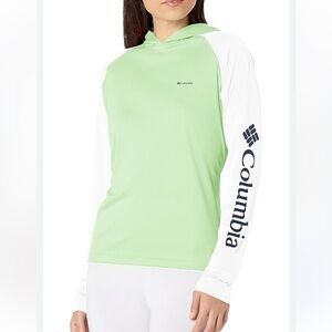 NWT Columbia Omni shade UV sun protection long sleeve top hoodie